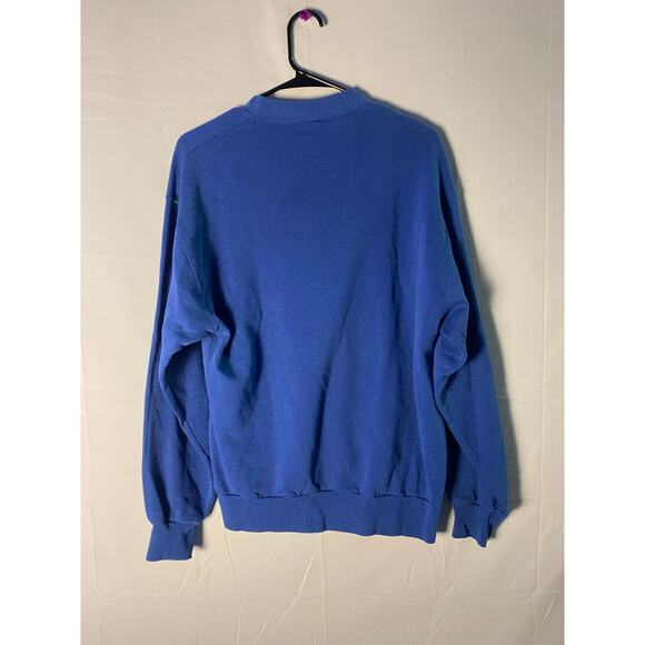 Vintage Mickey Unlimited Mickey Mouse Blue Crewneck Sweater Pullover Men's XL - Picture 2 of 2